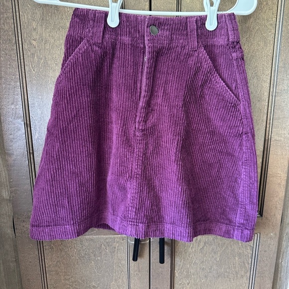 Pact Dresses & Skirts - Pact Plum Corduroy Skirt Size XS